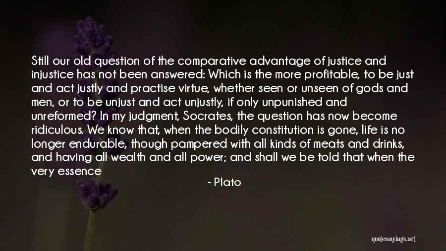 Unjust Justice Quotes By Plato