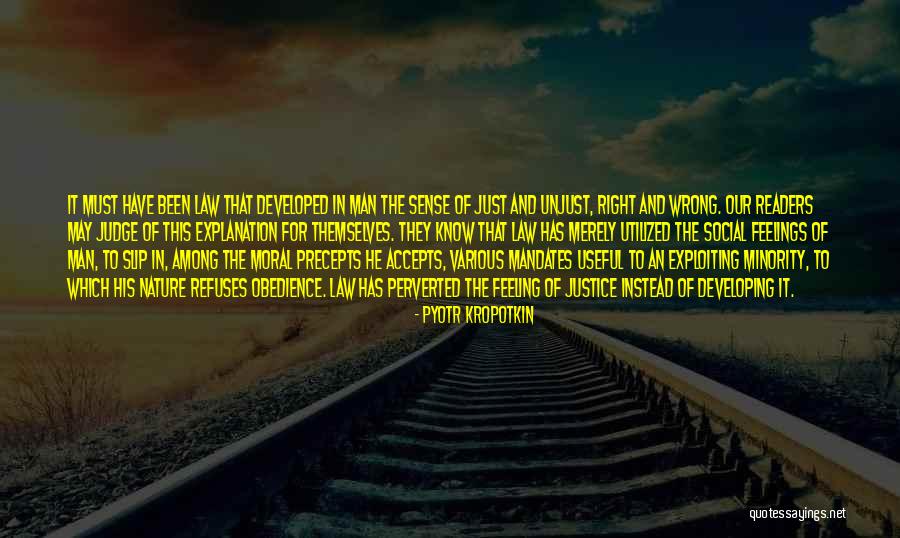 Unjust Justice Quotes By Pyotr Kropotkin