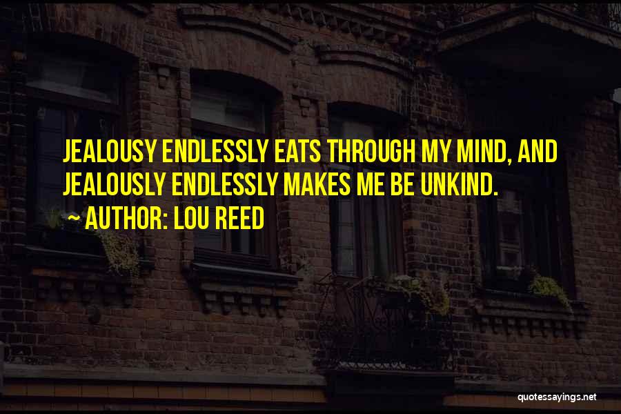 Unkind Quotes By Lou Reed