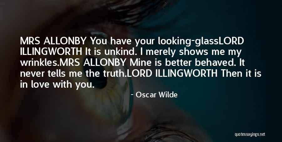 Unkind Quotes By Oscar Wilde