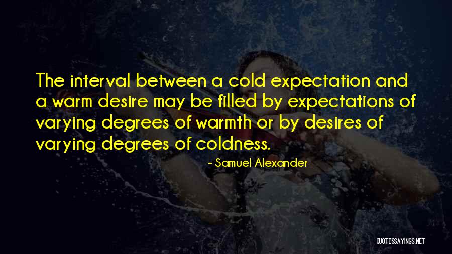 Unkindly Synonym Quotes By Samuel Alexander Unkindly Synonym Quotes By Samuel Alexander