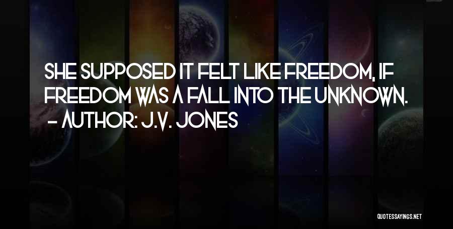 Unknown Fear Quotes By J.V. Jones