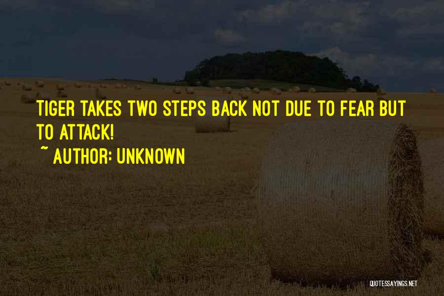 Unknown Fear Quotes By Unknown