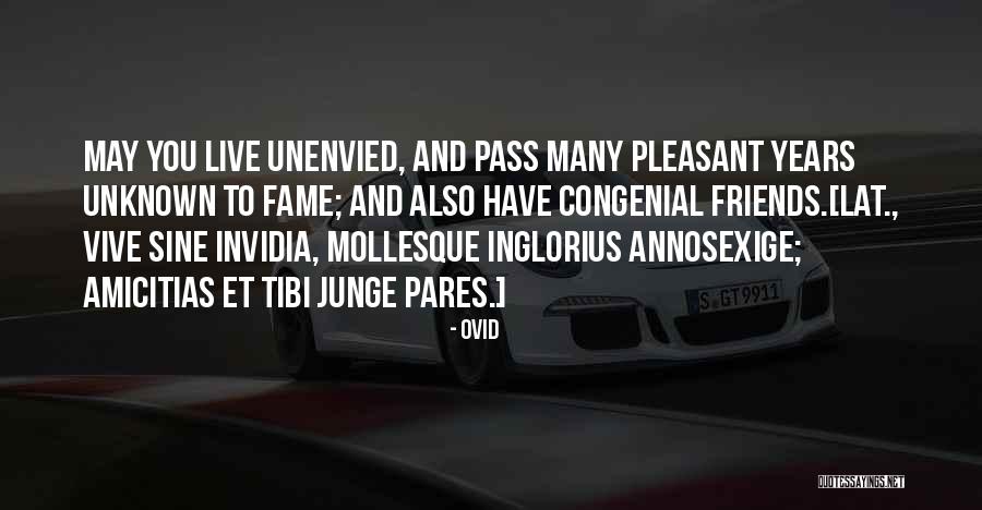 Unknown Friends Quotes By Ovid Unknown Friends Quotes By Ovid