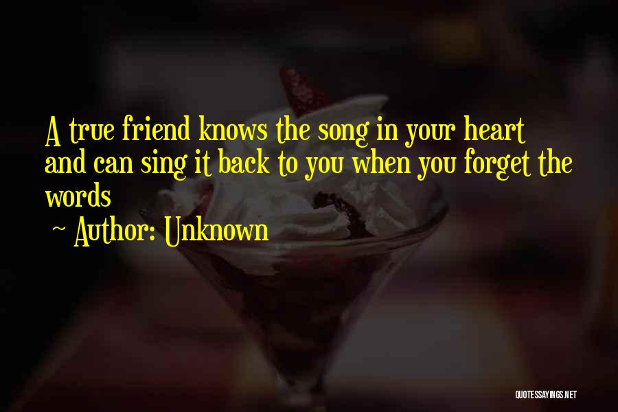 Unknown Friendship Quotes By Unknown