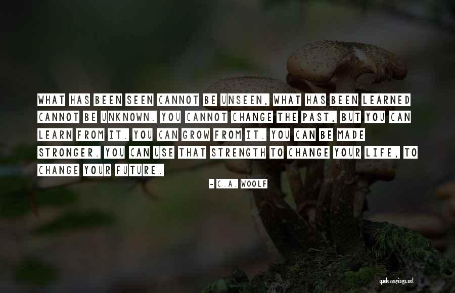 Unknown Future Quotes By C.A. Woolf Unknown Future Quotes By C.A. Woolf