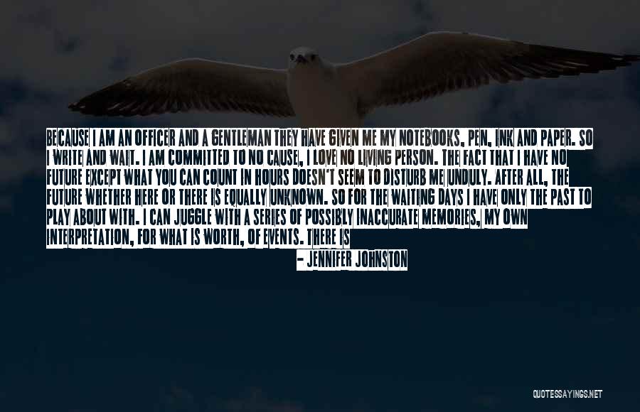 Unknown Future Quotes By Jennifer Johnston Unknown Future Quotes By Jennifer Johnston