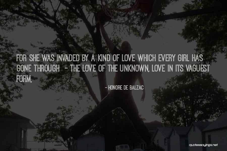 Unknown Girl Quotes By Honore De Balzac Unknown Girl Quotes By Honore De Balzac
