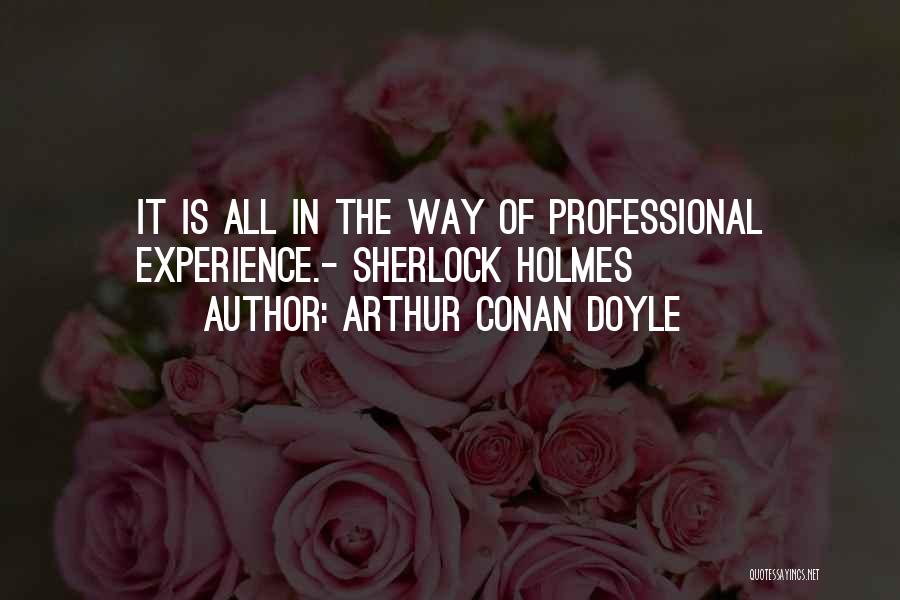 Unknown In Math Quotes By Arthur Conan Doyle