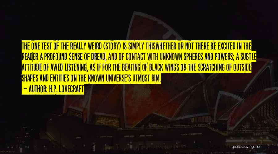 Unknown Known Quotes By H.P. Lovecraft