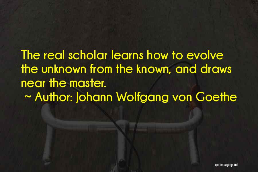 Unknown Known Quotes By Johann Wolfgang Von Goethe