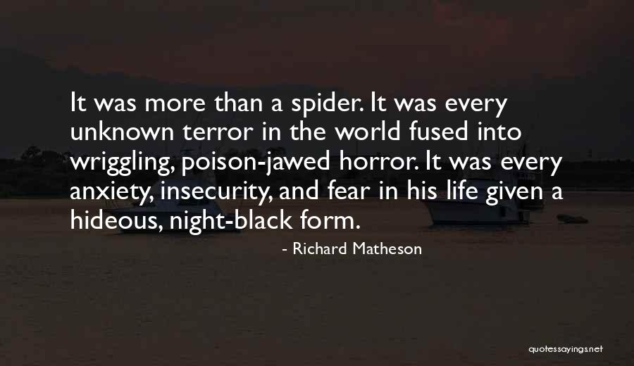 Unknown Life Quotes By Richard Matheson