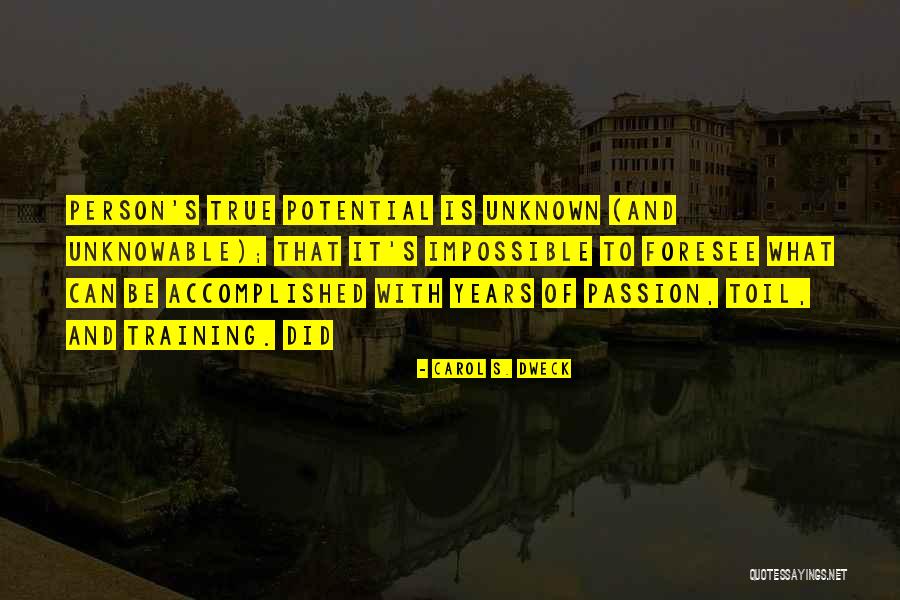 Unknown Person Quotes By Carol S. Dweck Unknown Person Quotes By Carol S. Dweck