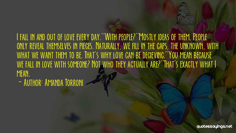 Unknown Sayings And Quotes By Amanda Torroni