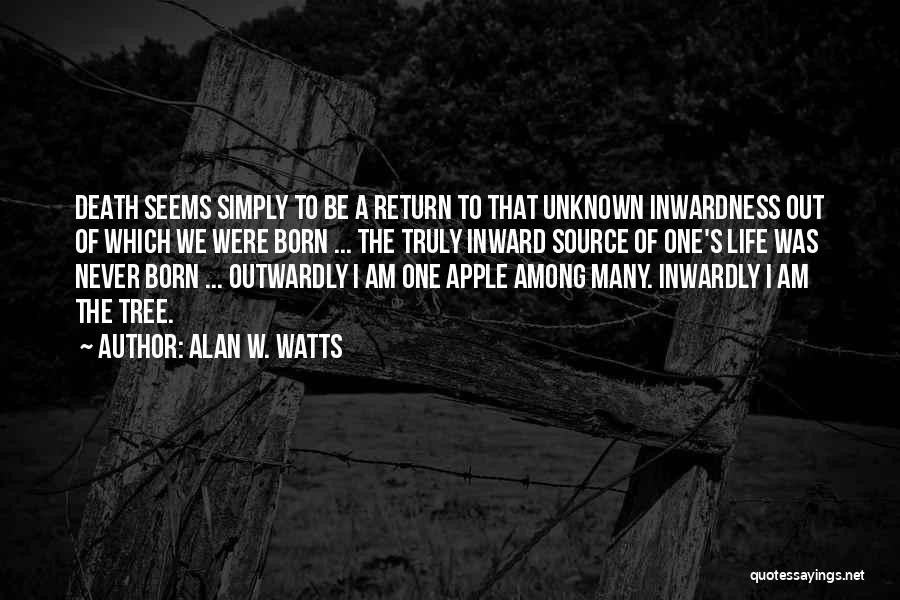 Unknown Source Quotes By Alan W. Watts