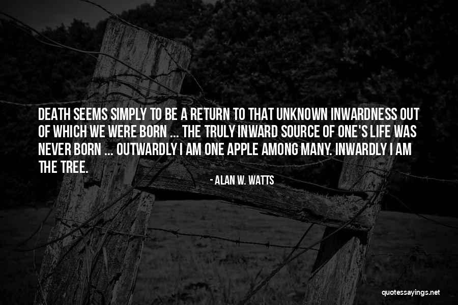 Unknown Source Quotes By Alan W. Watts