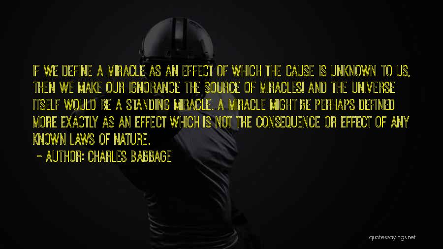 Unknown Source Quotes By Charles Babbage