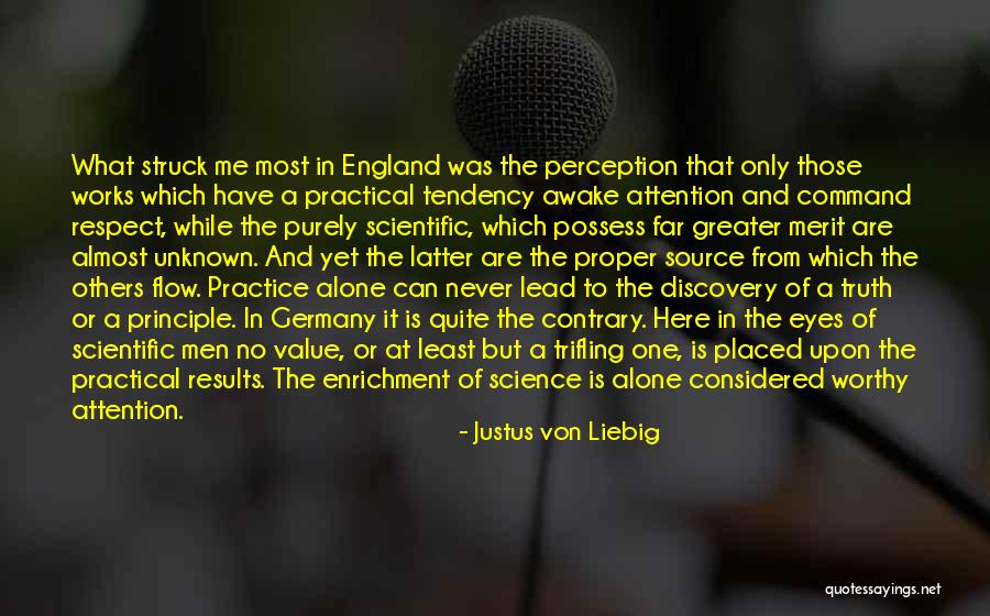 Unknown Source Quotes By Justus Von Liebig Unknown Source Quotes By Justus Von Liebig