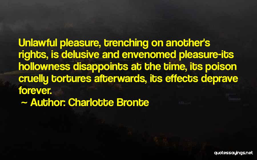 Unlawful Quotes By Charlotte Bronte