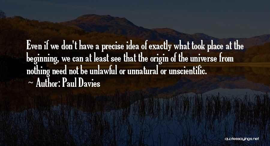 Unlawful Quotes By Paul Davies