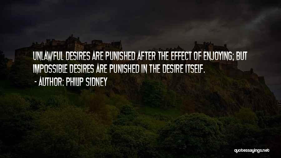 Unlawful Quotes By Philip Sidney