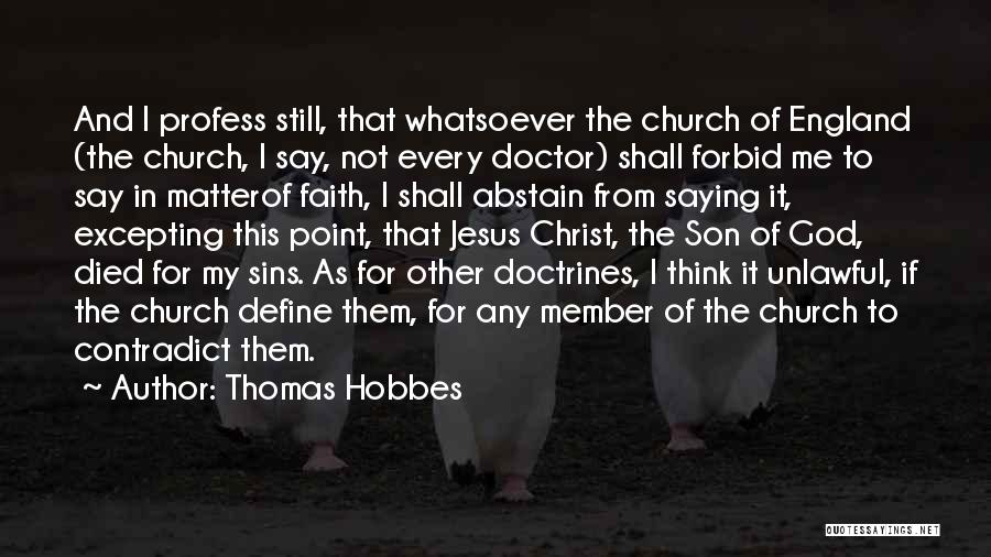 Unlawful Quotes By Thomas Hobbes