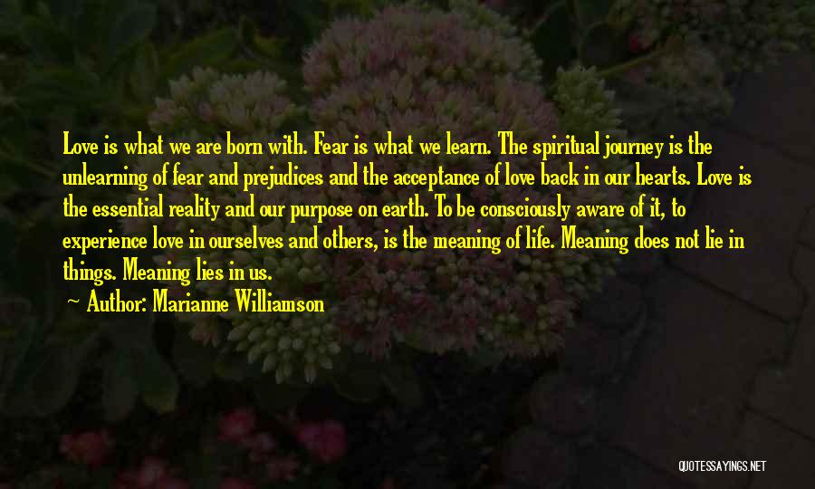Unlearning Things Quotes By Marianne Williamson