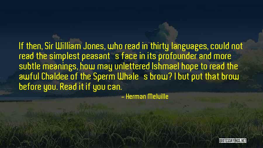 Unlettered Quotes By Herman Melville Unlettered Quotes By Herman Melville