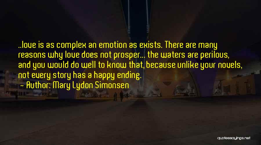 Unlike Love Quotes By Mary Lydon Simonsen