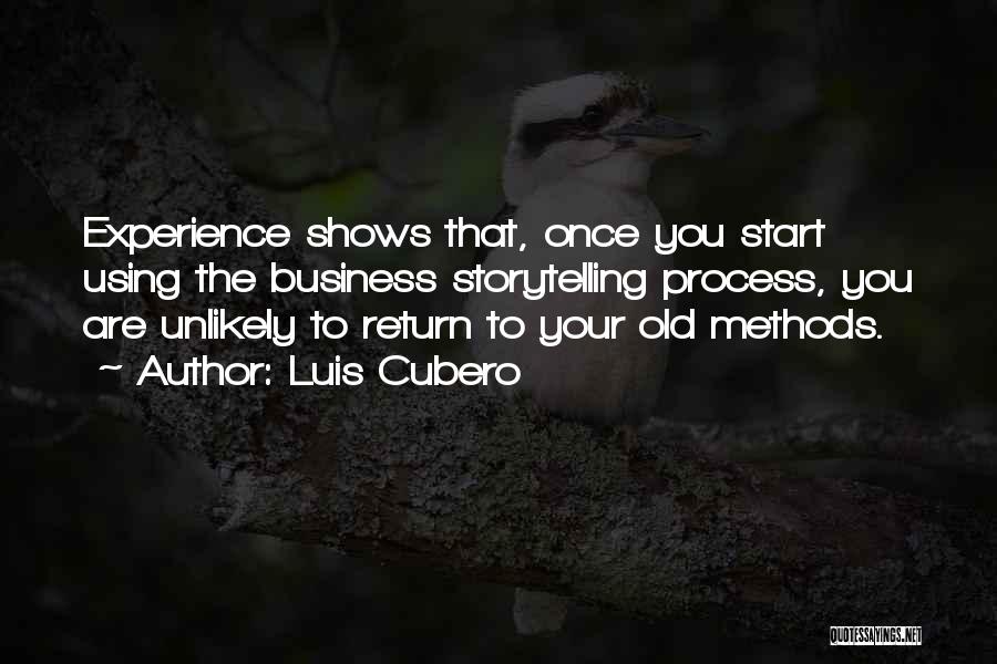 Unlikely Business Quotes By Luis Cubero