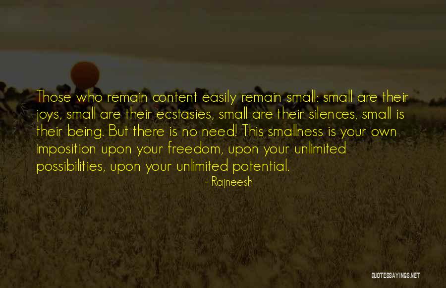 Unlimited Potential Quotes By Rajneesh Unlimited Potential Quotes By Rajneesh