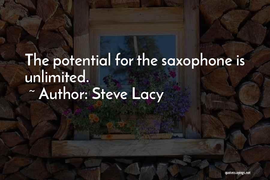 Unlimited Potential Quotes By Steve Lacy