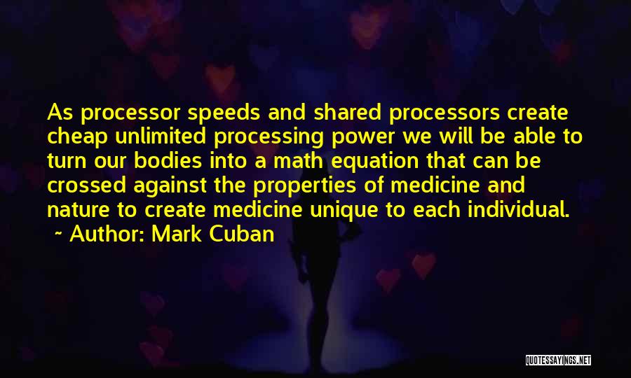 Unlimited Power Quotes By Mark Cuban