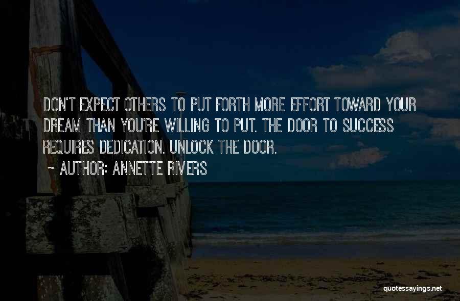 Unlock Door Quotes By Annette Rivers