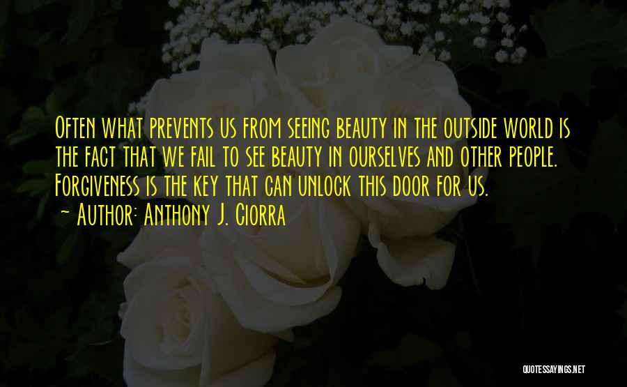 Unlock Door Quotes By Anthony J. Ciorra