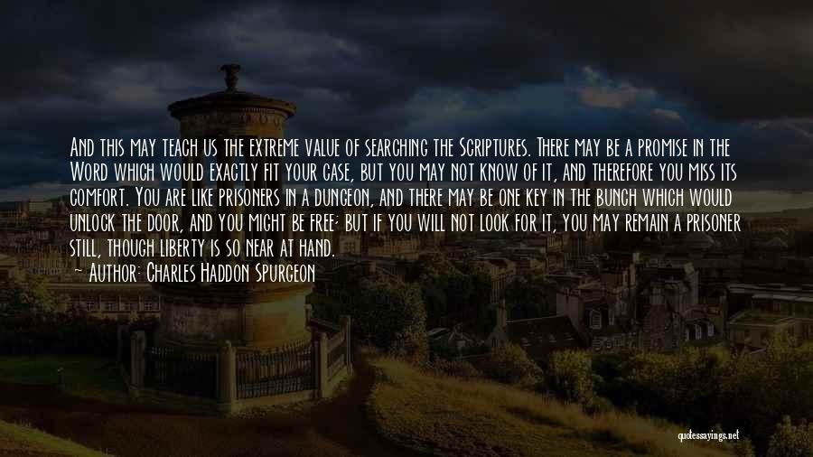 Unlock Door Quotes By Charles Haddon Spurgeon