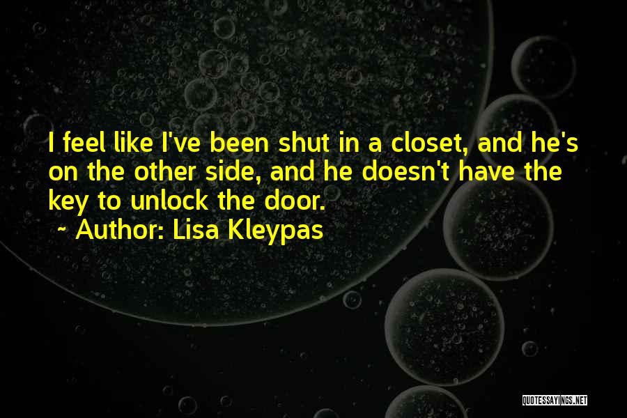 Unlock Door Quotes By Lisa Kleypas