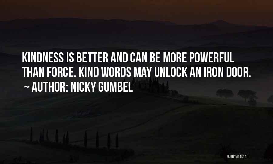 Unlock Door Quotes By Nicky Gumbel