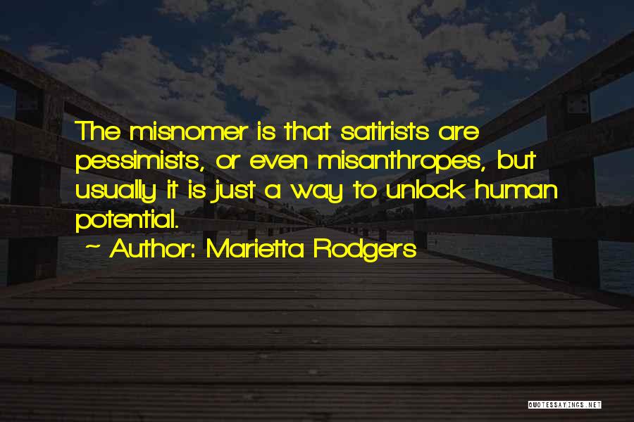 Unlock Your Potential Quotes By Marietta Rodgers