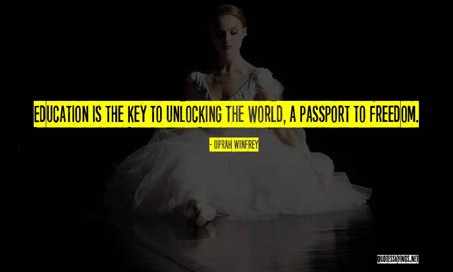 Unlocking Things Quotes By Oprah Winfrey Unlocking Things Quotes By Oprah Winfrey
