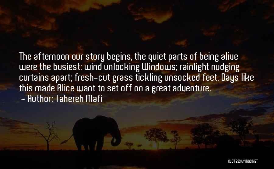 Unlocking Things Quotes By Tahereh Mafi