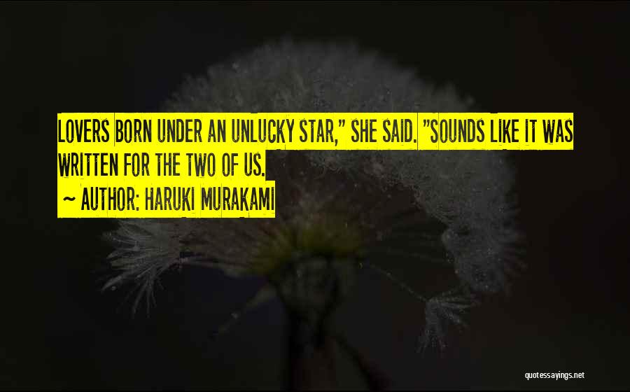 Unlucky Quotes By Haruki Murakami