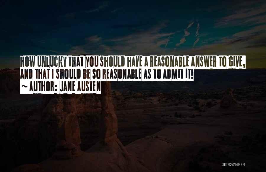 Unlucky Quotes By Jane Austen