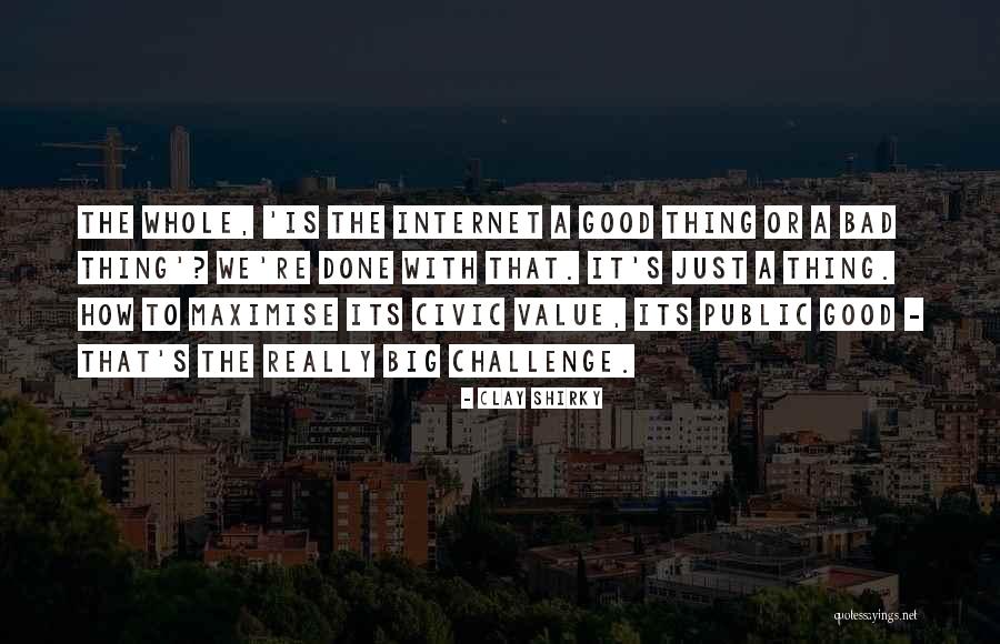 Unlucrative Quotes By Clay Shirky Unlucrative Quotes By Clay Shirky
