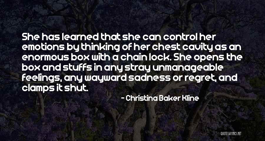 Unmanageable Quotes By Christina Baker Kline