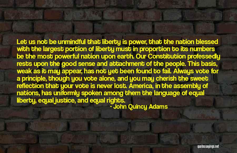 Unmindful Quotes By John Quincy Adams Unmindful Quotes By John Quincy Adams