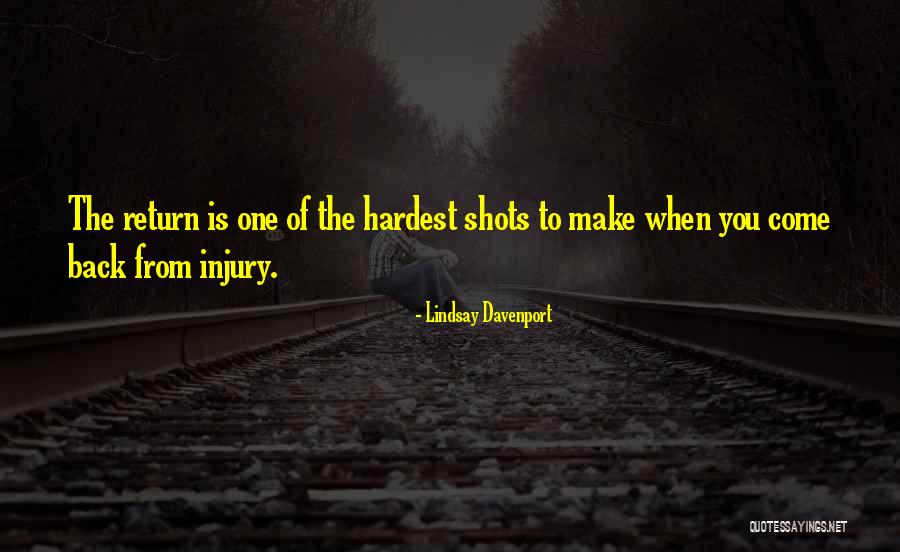 Unmissable Movies Quotes By Lindsay Davenport