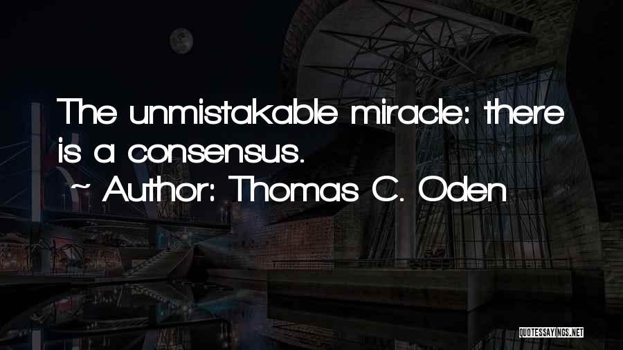 Unmistakable Quotes By Thomas C. Oden