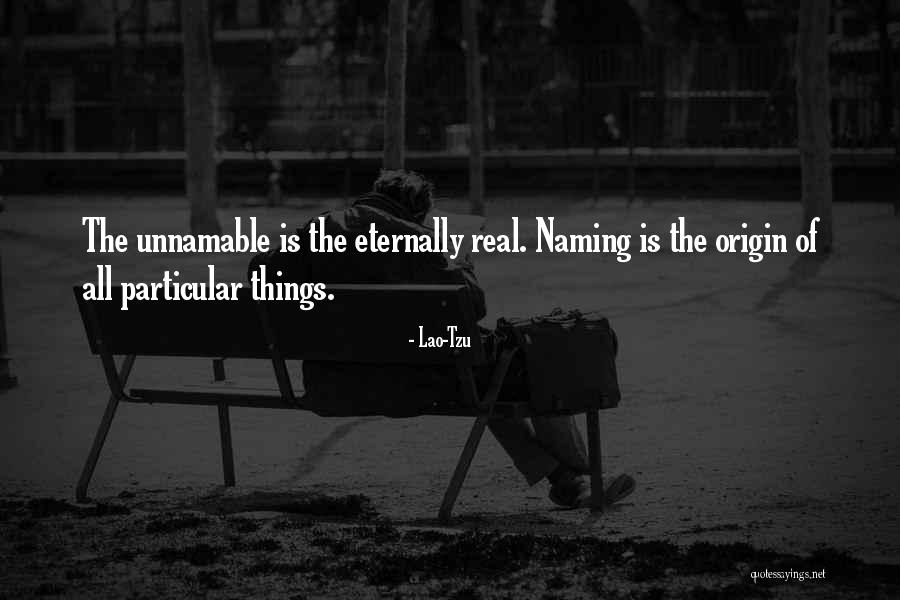 Unnamable Quotes By Lao-Tzu