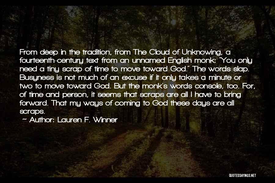 Unnamed Quotes By Lauren F. Winner